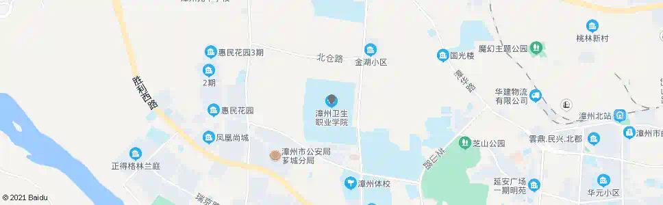 漳州卫生职业学院_公交站地图_漳州公交_妙搜公交查询2025