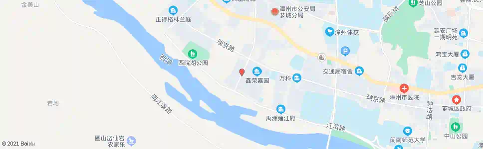 漳州鑫荣嘉园_公交站地图_漳州公交_妙搜公交查询2025