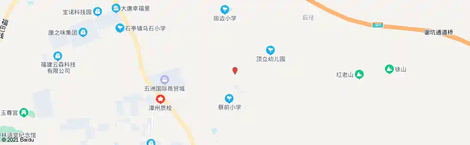 漳州蔡前村_公交站地图_漳州公交_妙搜公交查询2025