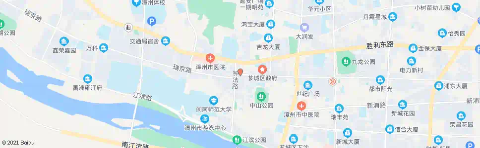 漳州芗江花园_公交站地图_漳州公交_妙搜公交查询2025
