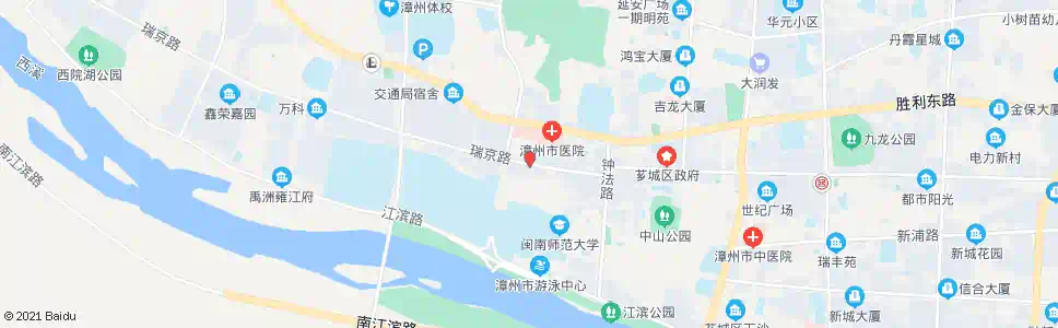 漳州西街_公交站地图_漳州公交_妙搜公交查询2025