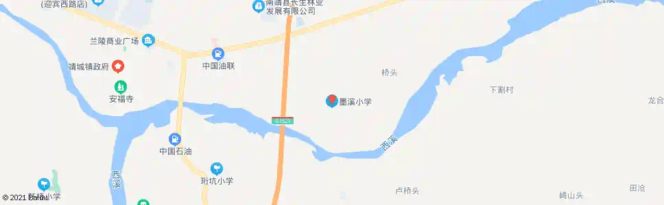 漳州墨溪小学_公交站地图_漳州公交_妙搜公交查询2025