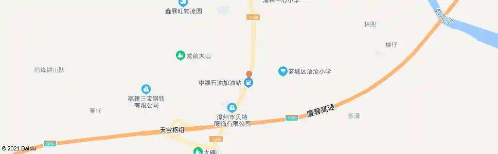 漳州圆仔圩_公交站地图_漳州公交_妙搜公交查询2025