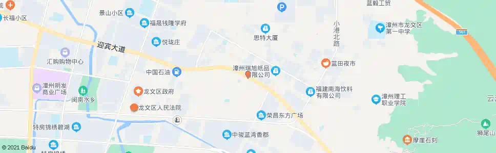 漳州蓝田村_公交站地图_漳州公交_妙搜公交查询2025