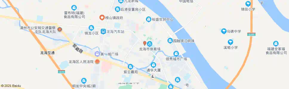 漳州青少年宫_公交站地图_漳州公交_妙搜公交查询2025