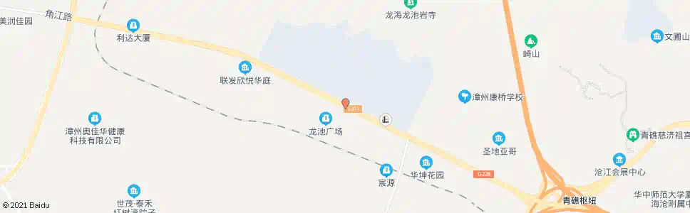 漳州角美金山_公交站地图_漳州公交_妙搜公交查询2025