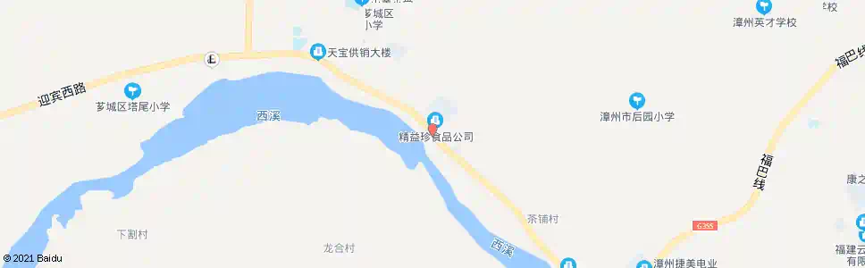 漳州天宝工业园_公交站地图_漳州公交_妙搜公交查询2025