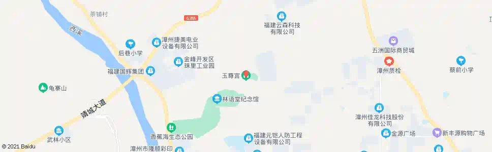 漳州玉尊宫路口_公交站地图_漳州公交_妙搜公交查询2025