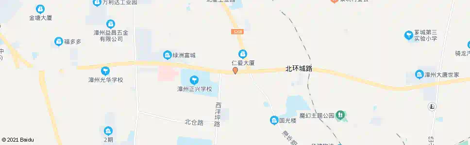 漳州新厝(南)_公交站地图_漳州公交_妙搜公交查询2025