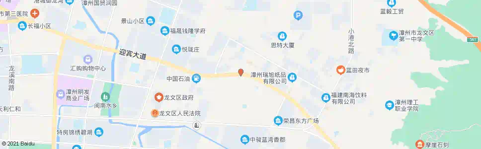 漳州蓝田开发区路口_公交站地图_漳州公交_妙搜公交查询2025