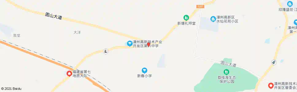漳州新春村_公交站地图_漳州公交_妙搜公交查询2025