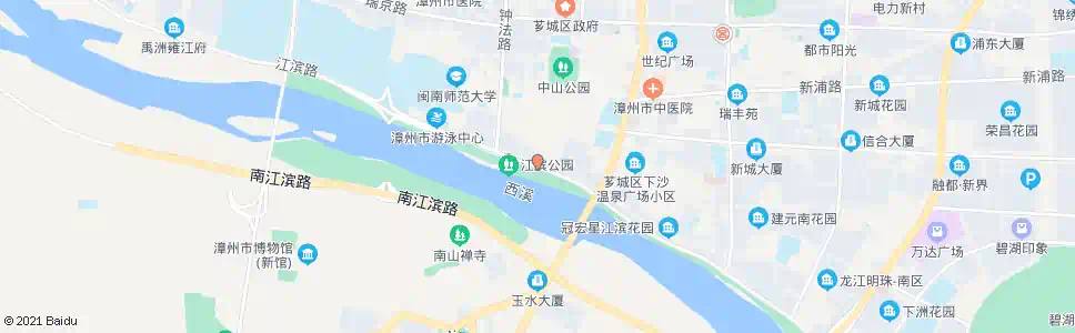 漳州江滨公园_公交站地图_漳州公交_妙搜公交查询2025