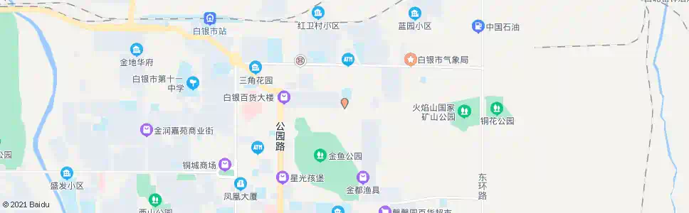 白银二十一冶俱乐部_公交站地图_白银公交_妙搜公交查询2025
