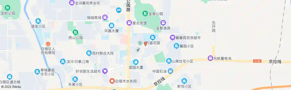 白银胜利街_公交站地图_白银公交_妙搜公交查询2025