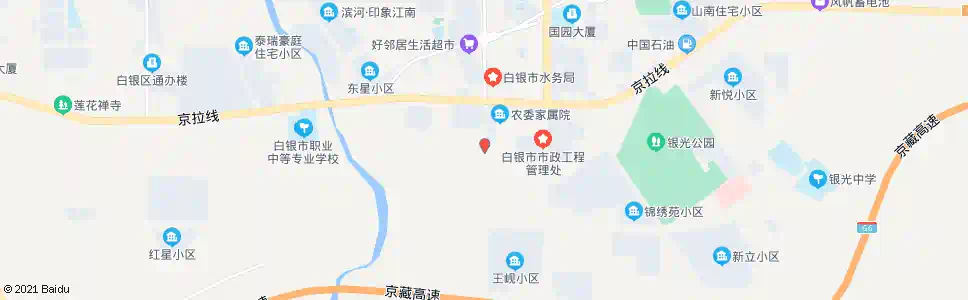 白银矿冶院试验基地_公交站地图_白银公交_妙搜公交查询2025