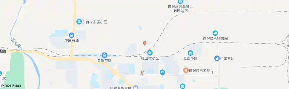 白银临时火车站_公交站地图_白银公交_妙搜公交查询2025
