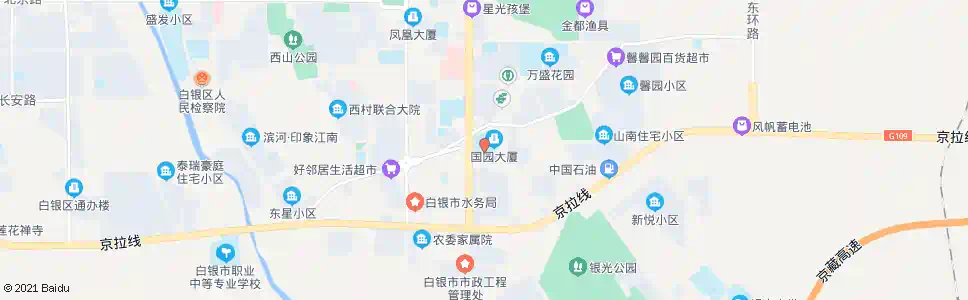 白银市六中_公交站地图_白银公交_妙搜公交查询2025