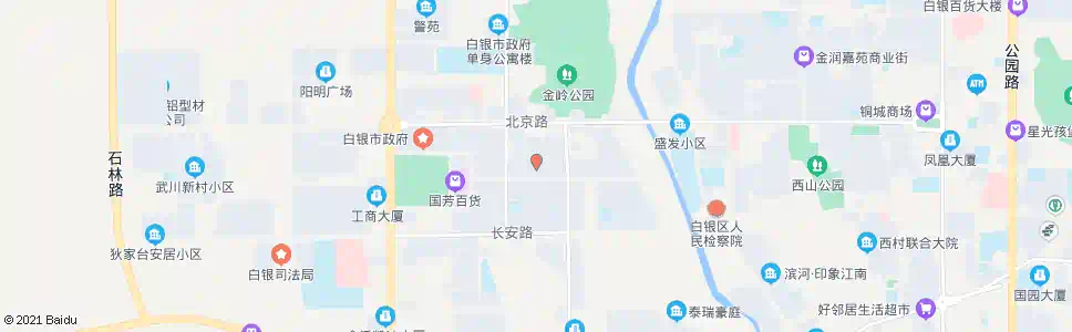 白银西苑小区西门_公交站地图_白银公交_妙搜公交查询2025