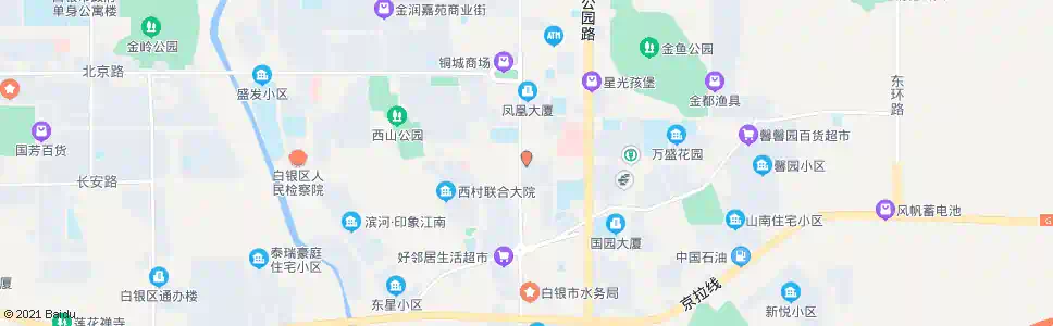 白银东里街_公交站地图_白银公交_妙搜公交查询2025