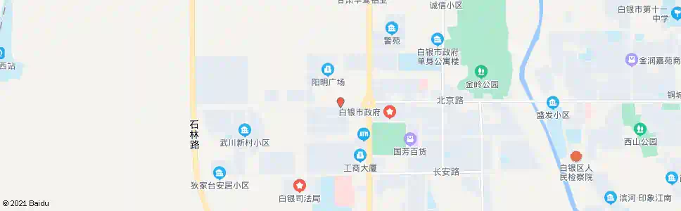 白银西部大市场_公交站地图_白银公交_妙搜公交查询2025