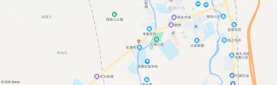 定西宏通苑小区_公交站地图_定西公交_妙搜公交查询2025