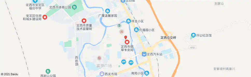 定西金谷宾馆_公交站地图_定西公交_妙搜公交查询2025
