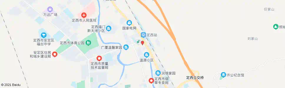 定西汽车北站_公交站地图_定西公交_妙搜公交查询2025