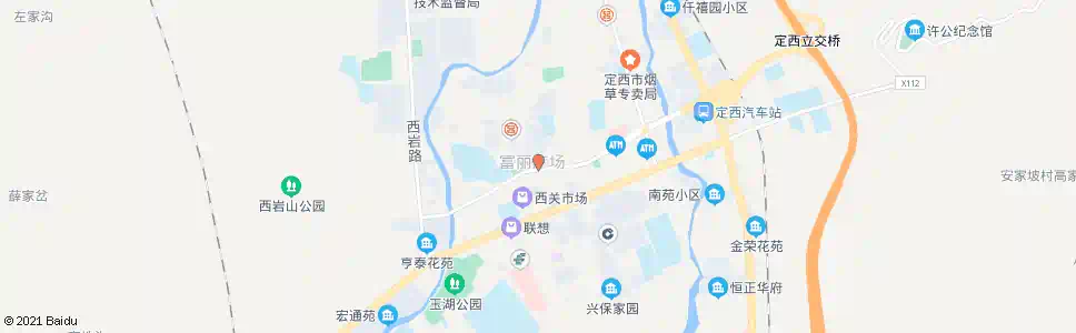 定西敬东厂_公交站地图_定西公交_妙搜公交查询2025