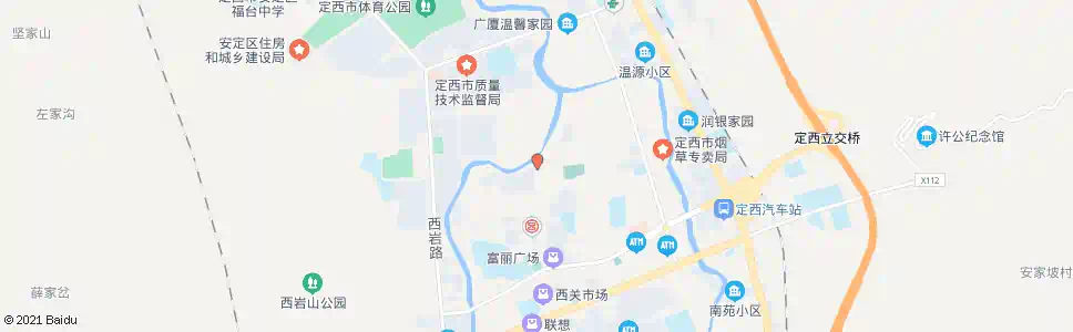 定西交警支队_公交站地图_定西公交_妙搜公交查询2025