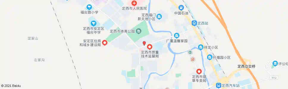 定西一七三_公交站地图_定西公交_妙搜公交查询2025