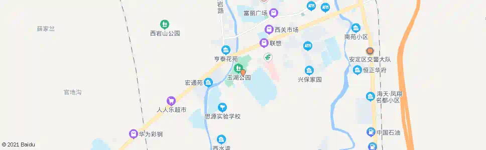 定西玉湖公园_公交站地图_定西公交_妙搜公交查询2025