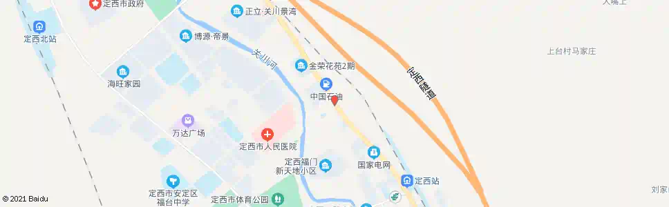 定西面粉厂_公交站地图_定西公交_妙搜公交查询2025