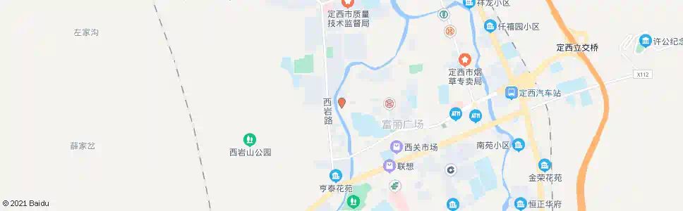 定西制药厂家属院_公交站地图_定西公交_妙搜公交查询2025