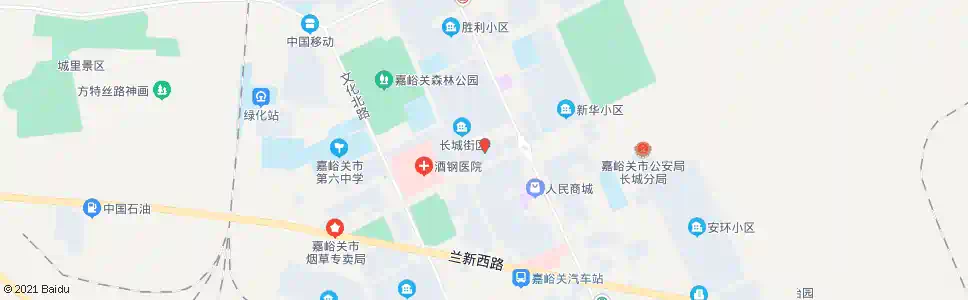 嘉峪关酒钢宾馆_公交站地图_嘉峪关公交_妙搜公交查询2025