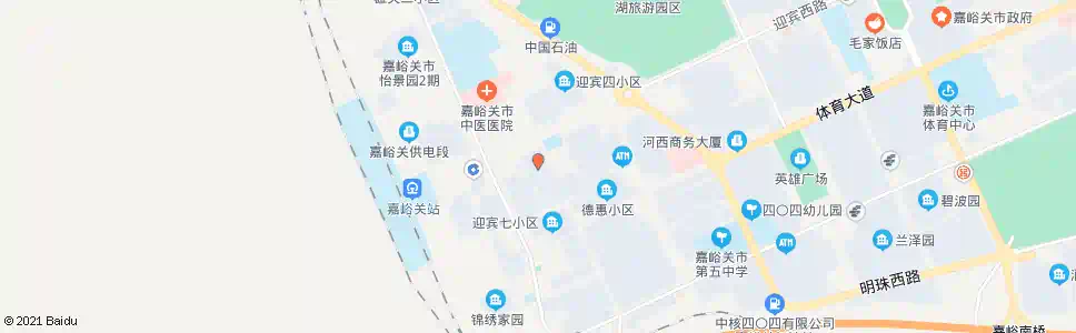 嘉峪关迎宾一小区_公交站地图_嘉峪关公交_妙搜公交查询2025