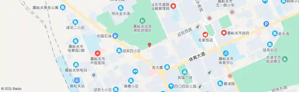 嘉峪关迎宾湖南门_公交站地图_嘉峪关公交_妙搜公交查询2025