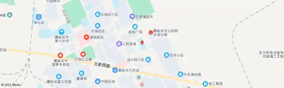 嘉峪关实验小学_公交站地图_嘉峪关公交_妙搜公交查询2025