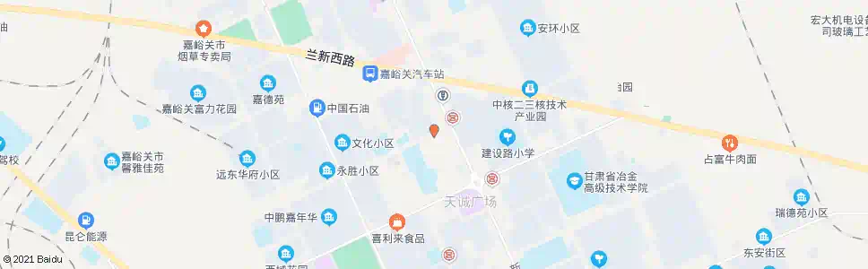 嘉峪关河口路_公交站地图_嘉峪关公交_妙搜公交查询2025