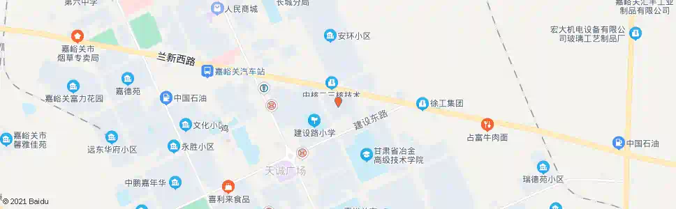 嘉峪关永新小区_公交站地图_嘉峪关公交_妙搜公交查询2025
