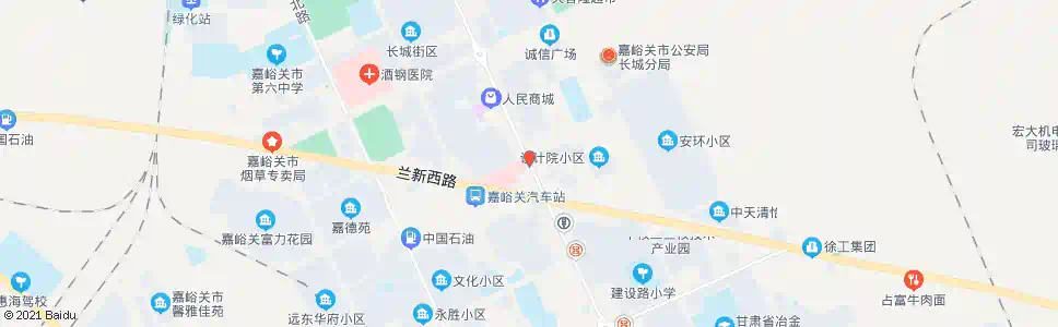 嘉峪关市医院_公交站地图_嘉峪关公交_妙搜公交查询2025