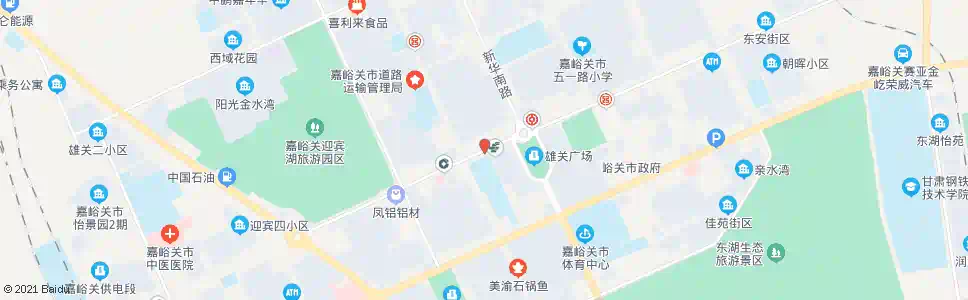 嘉峪关实验学校_公交站地图_嘉峪关公交_妙搜公交查询2025