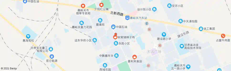嘉峪关文化街区_公交站地图_嘉峪关公交_妙搜公交查询2025