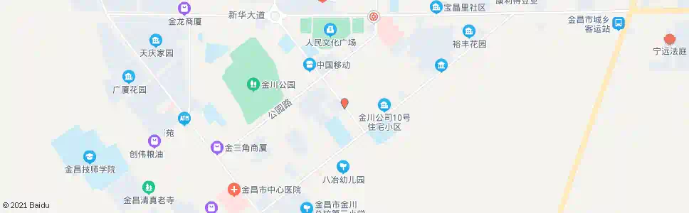 金昌八冶俱乐部_公交站地图_金昌公交_妙搜公交查询2025