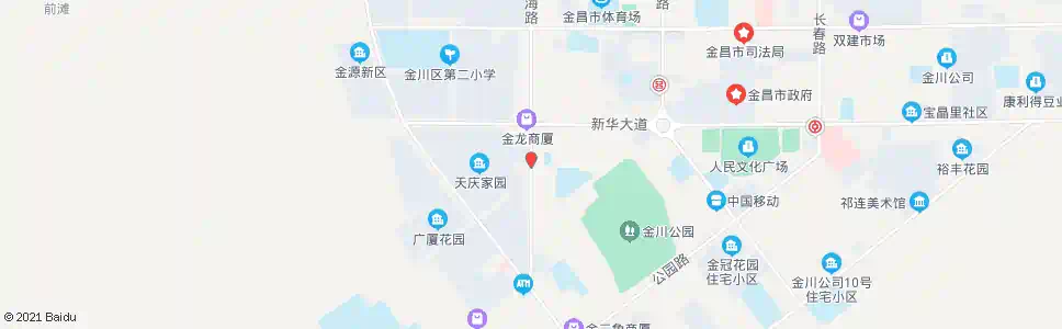 金昌十二区路口_公交站地图_金昌公交_妙搜公交查询2025