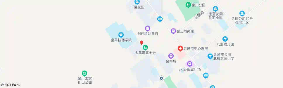 金昌龙首花园_公交站地图_金昌公交_妙搜公交查询2025