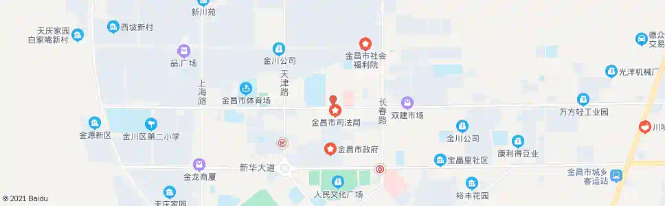 金昌市委党校_公交站地图_金昌公交_妙搜公交查询2025