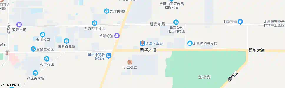 金昌长途汽车站_公交站地图_金昌公交_妙搜公交查询2025