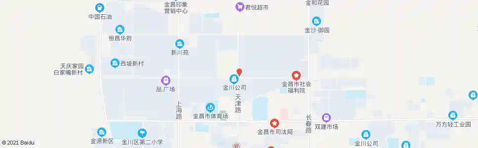 金昌青少宫_公交站地图_金昌公交_妙搜公交查询2025