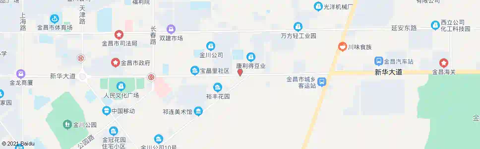金昌公司三门诊_公交站地图_金昌公交_妙搜公交查询2025