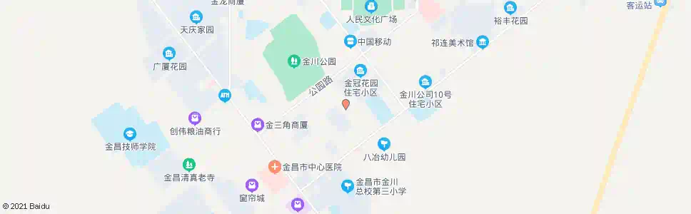 金昌步行街_公交站地图_金昌公交_妙搜公交查询2025